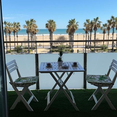Apartamento Primera Linea De Mar 瓦伦西亚 外观 照片